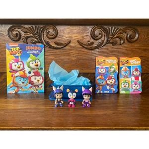 Top Wing Gift Basket Betty Penny Baddy Mini Figures Coloring & Activity Books